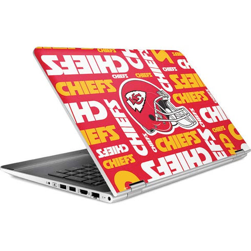 NFL Kansas City Chiefs Red Blast HP Pavilion Skin